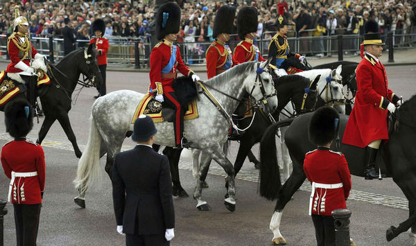 Britain marks Queen's birthday