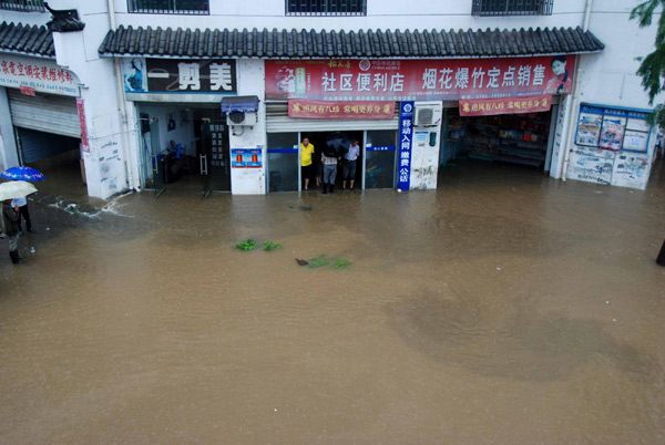 New round of torrential rains batter E China
