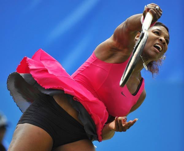 Serena goes from brush with death to Wimbledon favourite