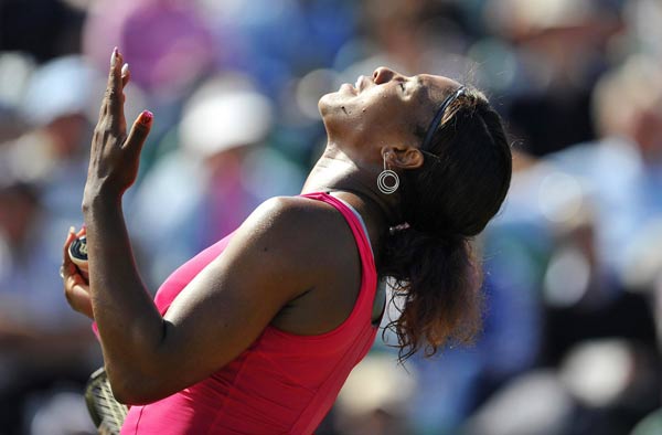 Serena goes from brush with death to Wimbledon favourite