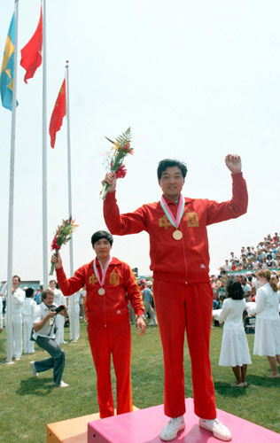 China's Olympians: The yellowish file photos