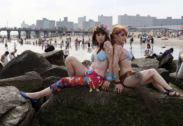 Mermaid Parade at Coney Island