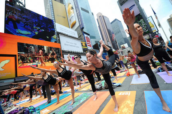 Yoga to welcome summer solstice