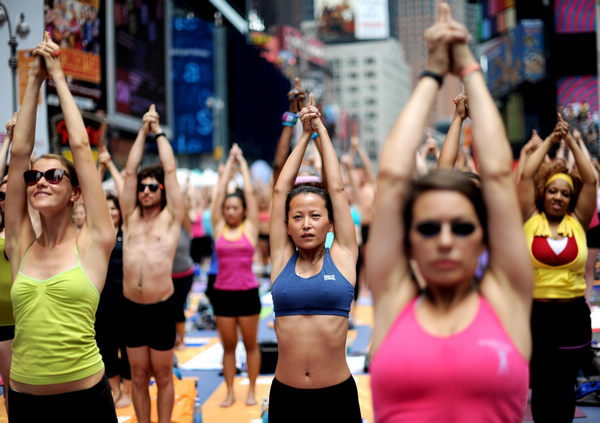 Yoga to welcome summer solstice