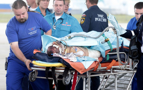 44 killed in Russian plane crash, 8 survivors