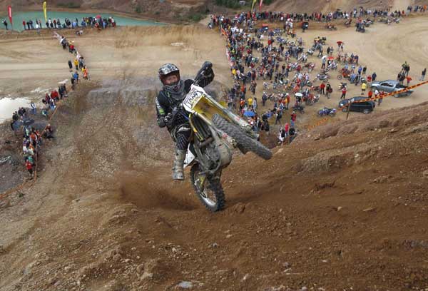 Rocket ride motocross race in Austria