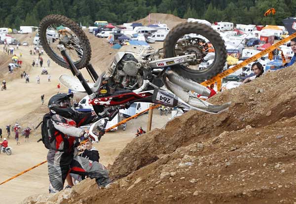 Rocket ride motocross race in Austria