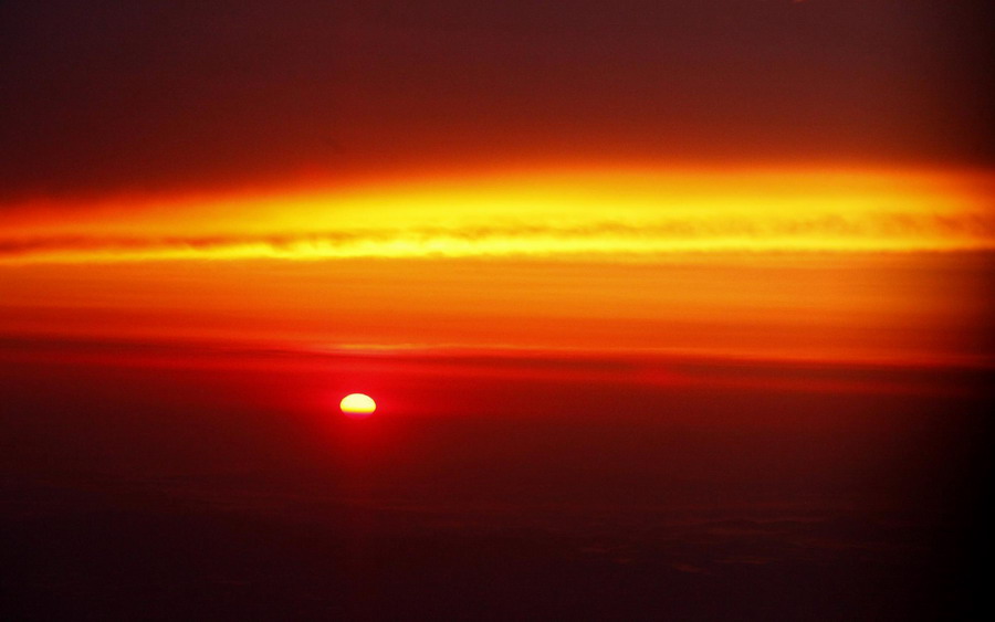 Sunset over Great Smoky Mountains