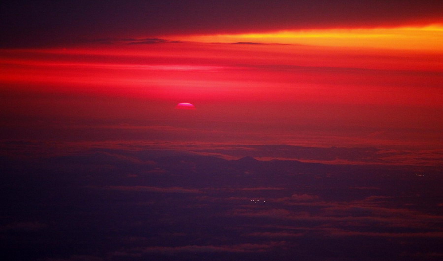 Sunset over Great Smoky Mountains