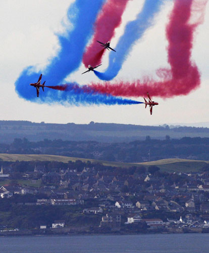 Aerobatic show