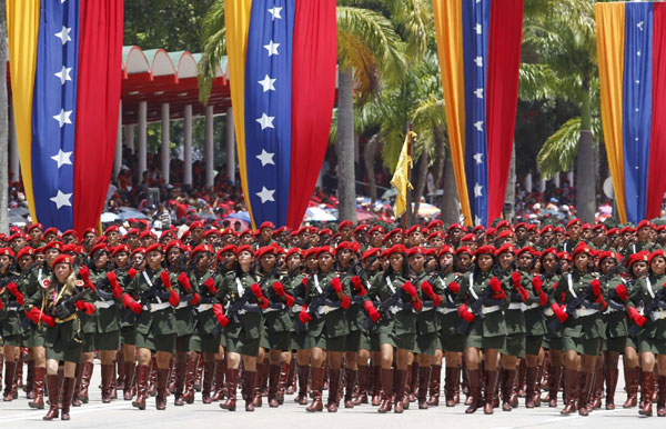 Venezuela marks 200th anniversary of independence
