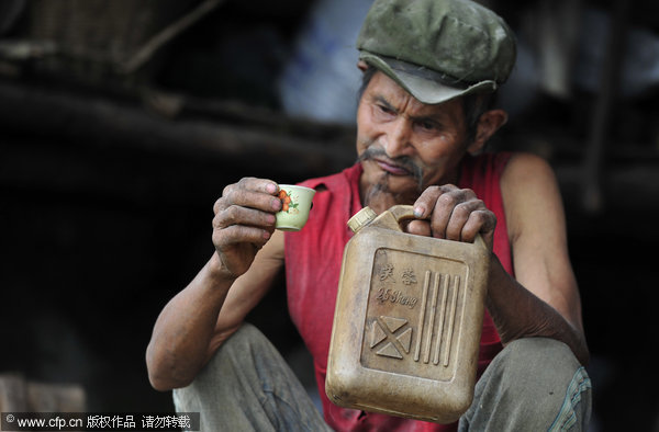 Man drinks gasoline for 42 years