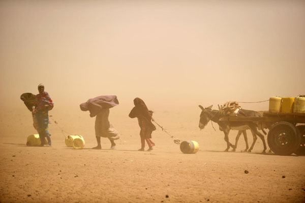 Drought, famine hit east Africa