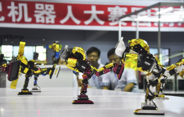 Robots compete on the national stage