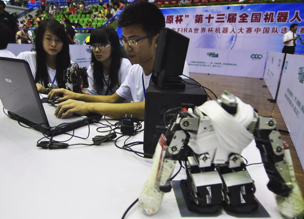 Robots compete on the national stage