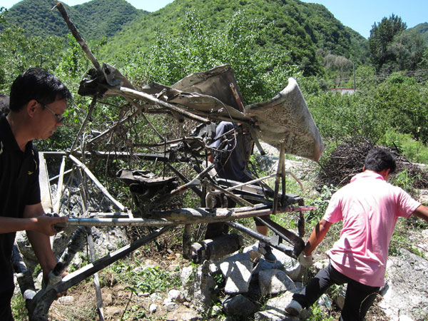 Light helicopter crashes in Beijing suburb, one pilot killed