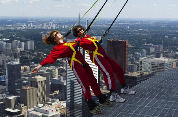 CN tower's Edgewalk