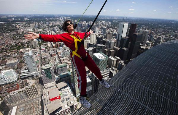 CN tower's Edgewalk