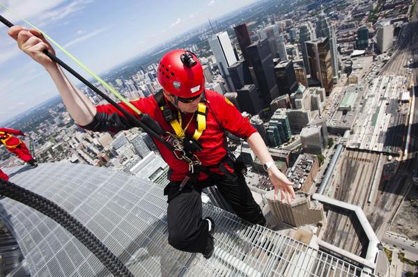 CN tower's Edgewalk