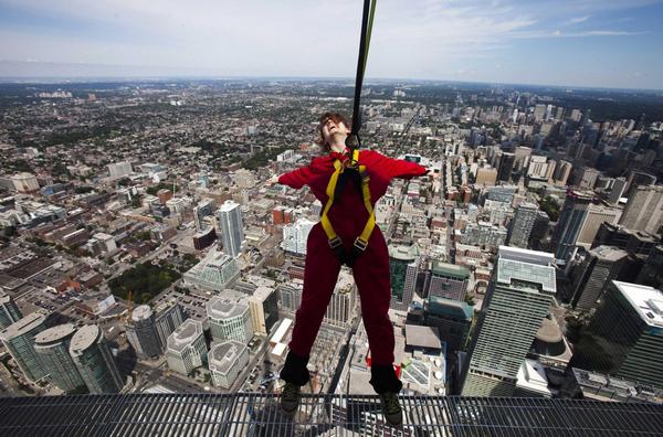 CN tower's Edgewalk