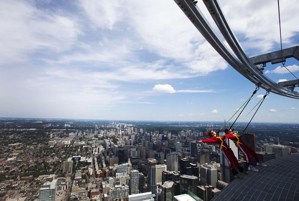 CN tower's Edgewalk