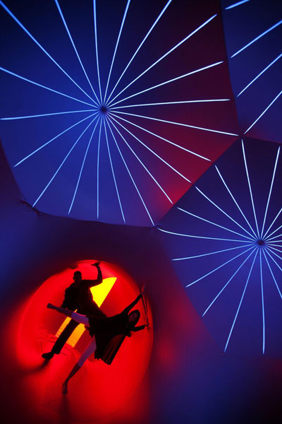 Wonderful 'Luminarium' fascinates visitors in Lisbon