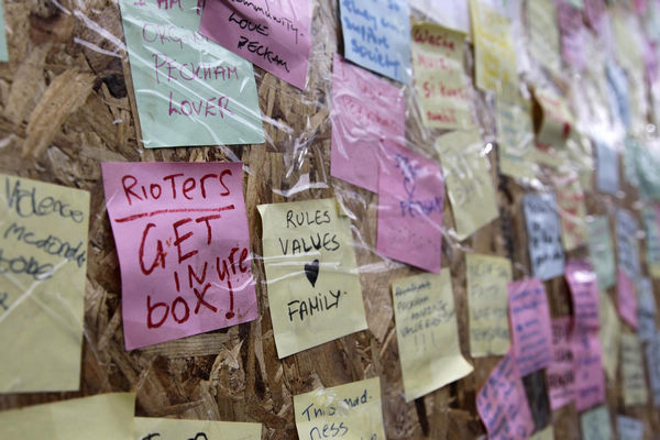 Peckham's peace wall