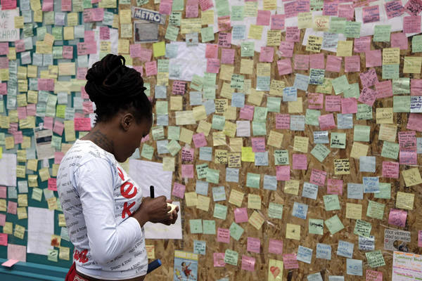 Peckham's peace wall