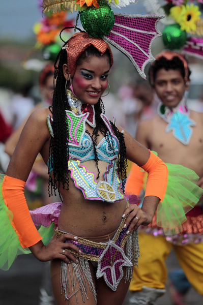 Carnival in honour of Virgin Asuncion held in Nicaragua