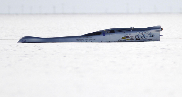 SpeedWeek race on Bonneville Salt Flats