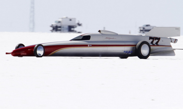 SpeedWeek race on Bonneville Salt Flats