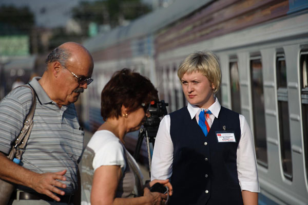 15-day train trip from Moscow to Beijing starts