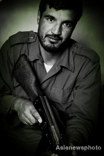 Photos: Afghan policemen