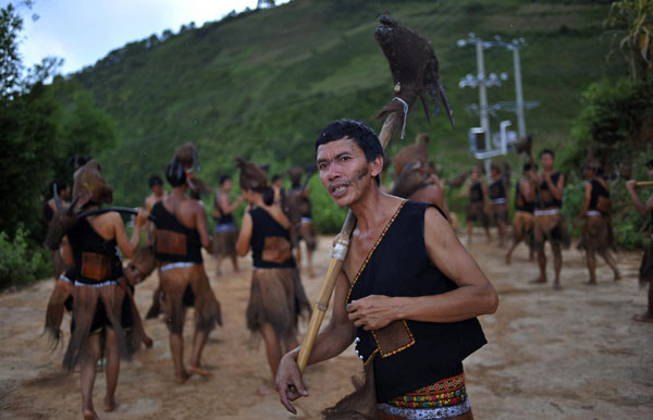 Folk dance in SW China