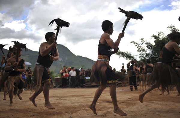 Folk dance in SW China