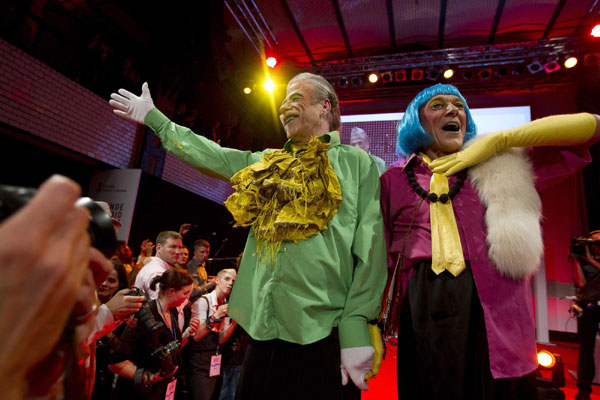 'Gay not Gray' fashion show in Berlin