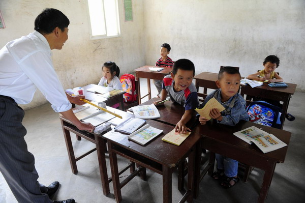 A remote rural school for 5 pupils