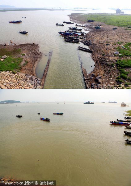 Drought hits China's largest fresh water lake