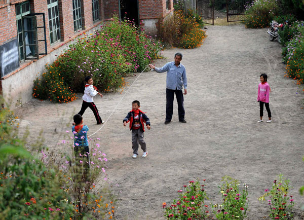 The guard of a rural teacher