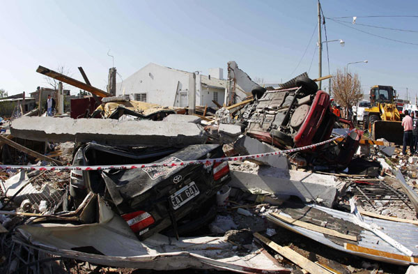 Explosion in Argentina