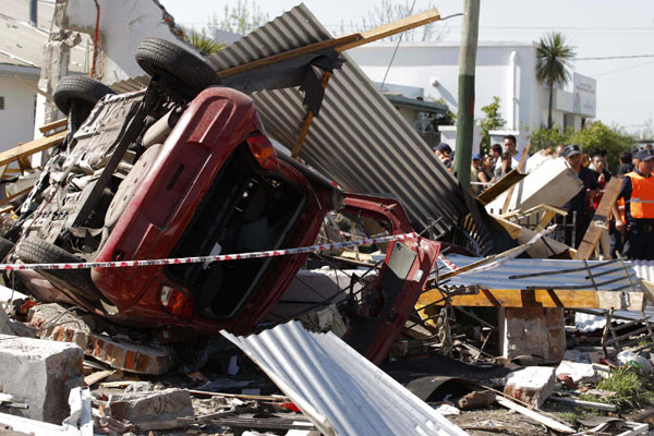 Explosion in Argentina