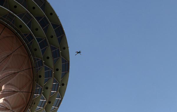 Leap off Kuala Lumpur Tower