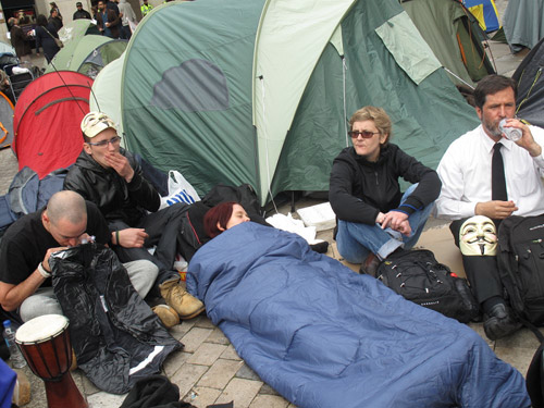 Occupy London Stock Exchange continues