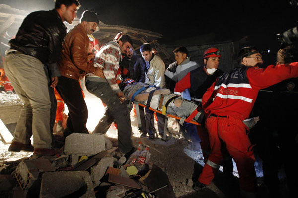Rescue continues in Turkey