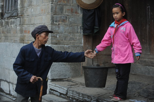 Left-behind child one of thousands