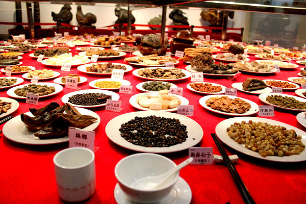 Rare stone banquet in E China