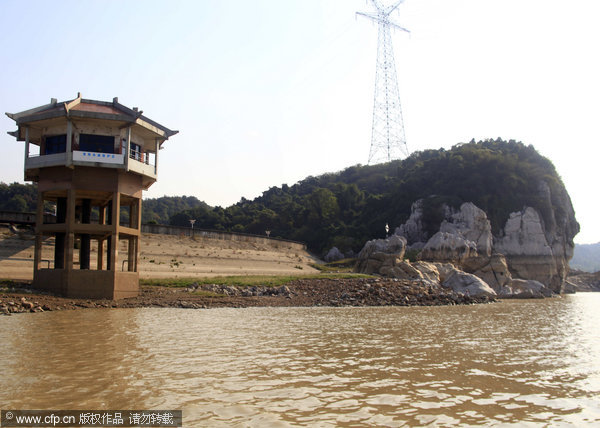 China's largest freshwater lake parched
