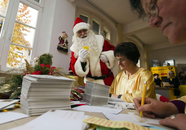 To hear from Santa Claus