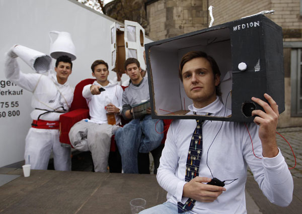 Carnival celebrated in Germany