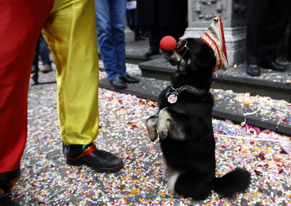 Carnival celebrated in Germany